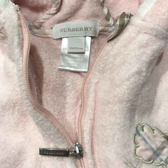 Burberry fleece winter romper
